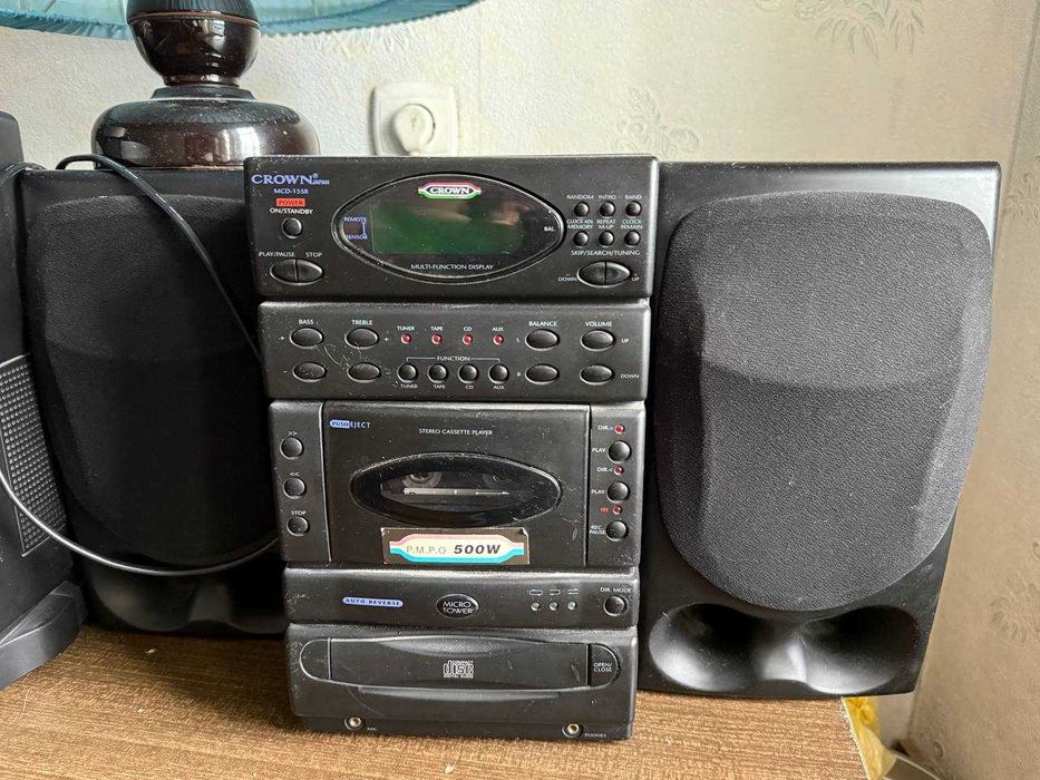 Музыкальный центр Crown MCD-155R