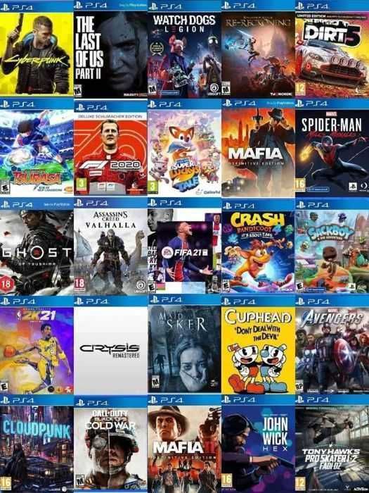 PS5 и PS4 игры и подписки