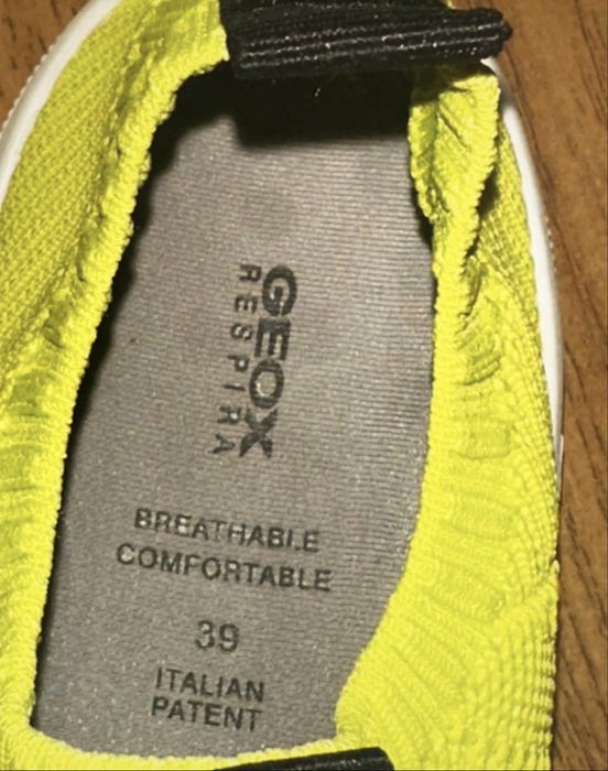 Pantofi Geox lime 39