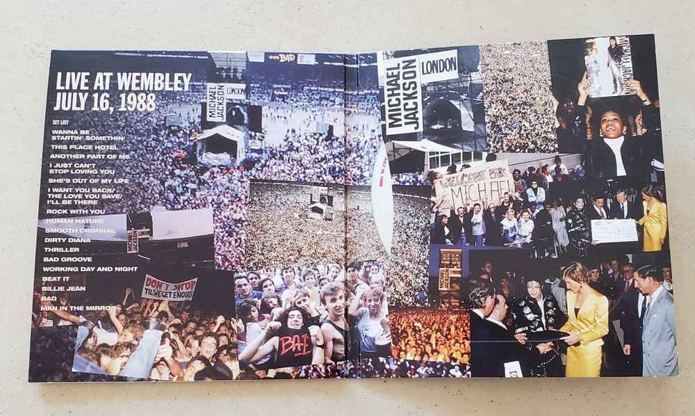 DVD de Colectie Concert Michael Jackson Wembley 1988, Nou