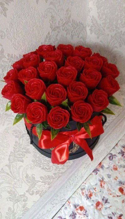 Sovunli gullar qoʻl mehnati