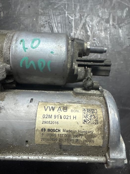 Electromotor Volkswagen Passat/Golf 5 2000 - 2005 02M 911 021H