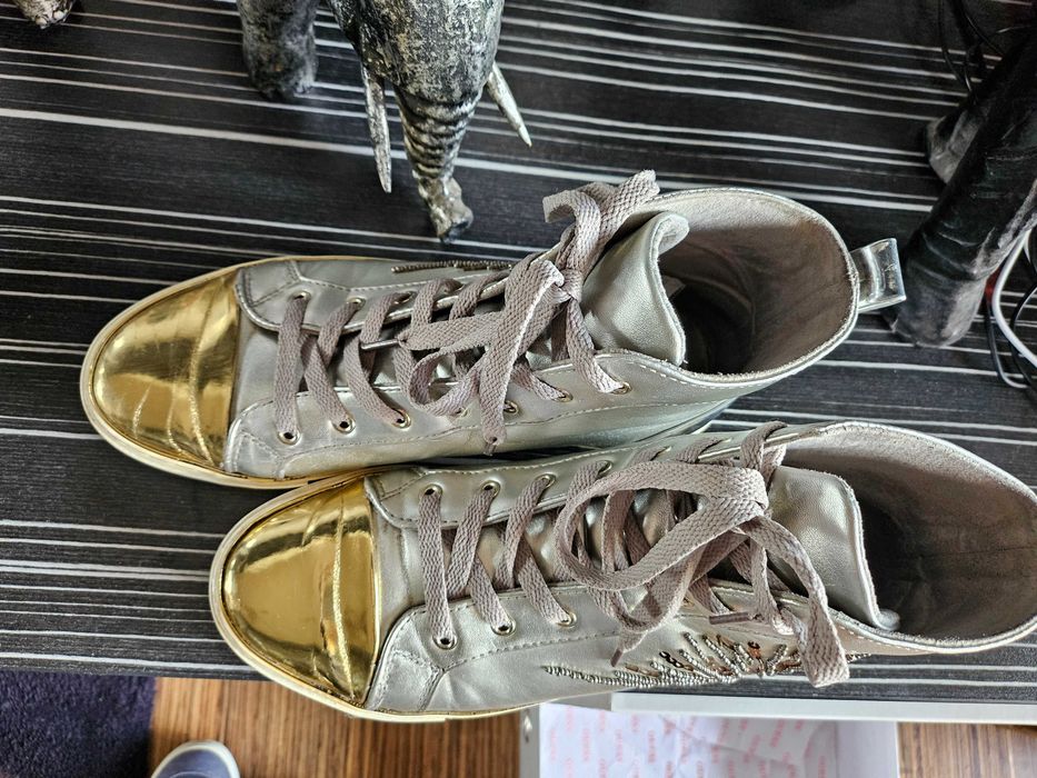 Philipp plein и GUESS сникърси естествена кожа оригинални