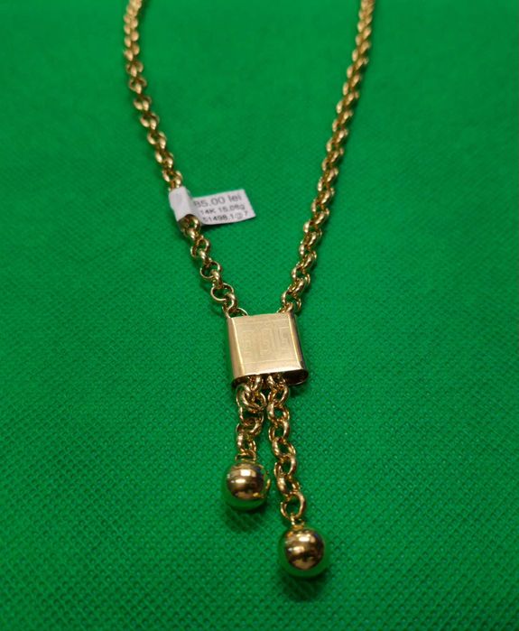 colier aur 14k 15.08g ag.7 Podu Ros 51498.1 Garantie 24 luni