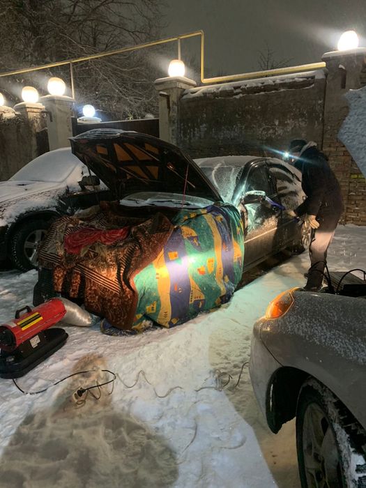 Обогрев отогрев авто машины ПРОФЕССИОНАЛЬНО