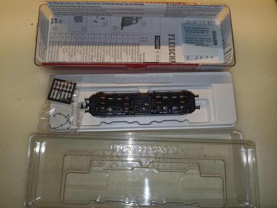 Locomotiva digitală cu sunete fleischmann trenulet electric scara N