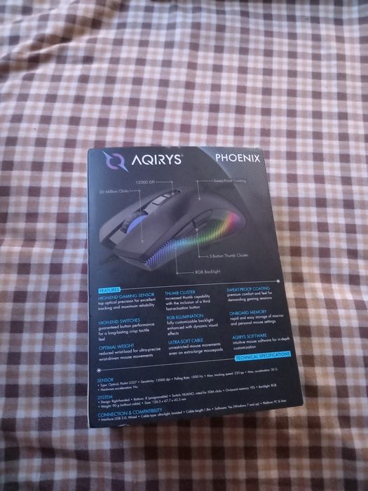 vînd maus ca nou AQIRYS PHOENIX