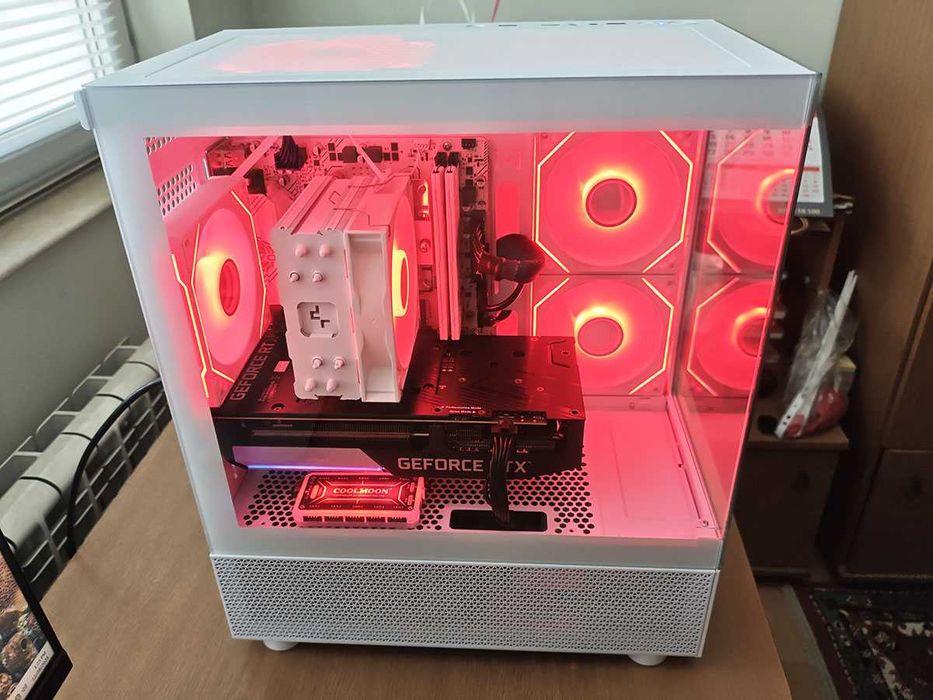 Геймърски компютър, Rtx 3060Ti, Ryzen 5600x, 32gb Ram, 1tb Nvme ssd
