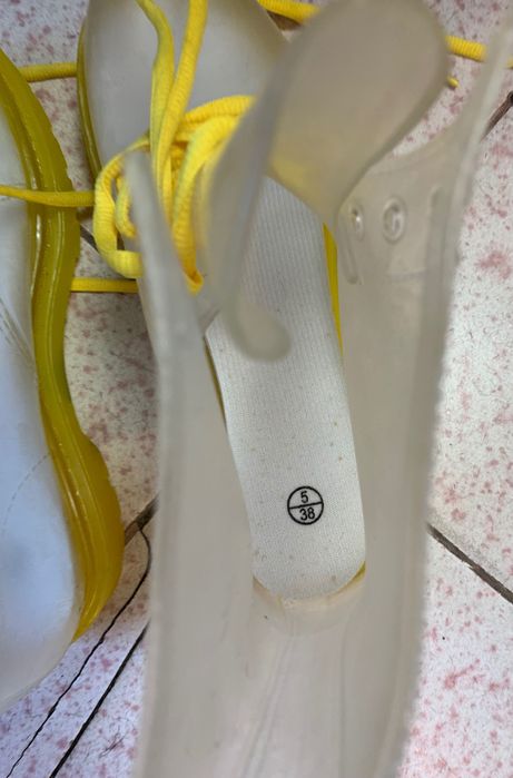 Гумени ботуши жълти