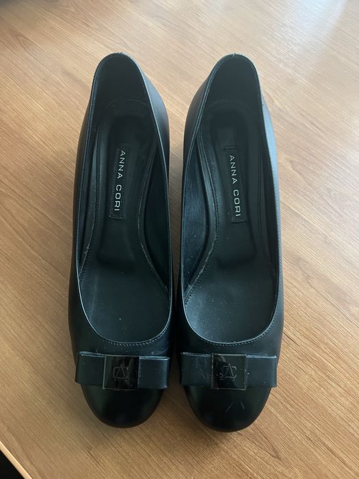 Pantofi negri Anna Cori, 40