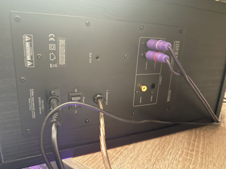 Boxe Edifier 2730DB cu bluetooth si amplificatir Zen Dan