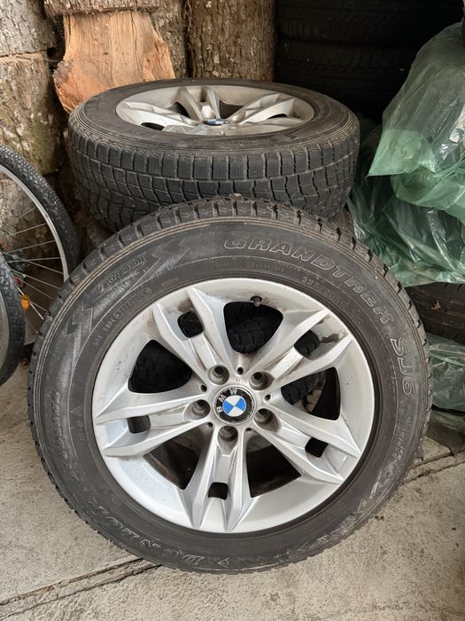 Jante BMW R17 cu tot cu cauciucuri 225/60/17 M+S vara iarna