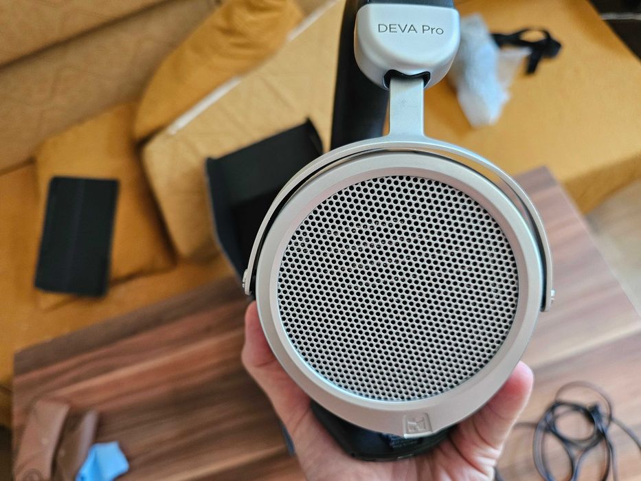 Слушалки Hifiman Deva Pro + Bluemini R2R - като нови