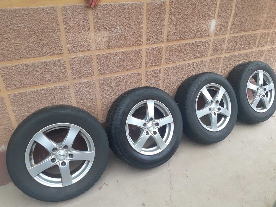 vand set 4 roti complete cu jante aluminiu / aliaj Dezent 5 x 112 VAG