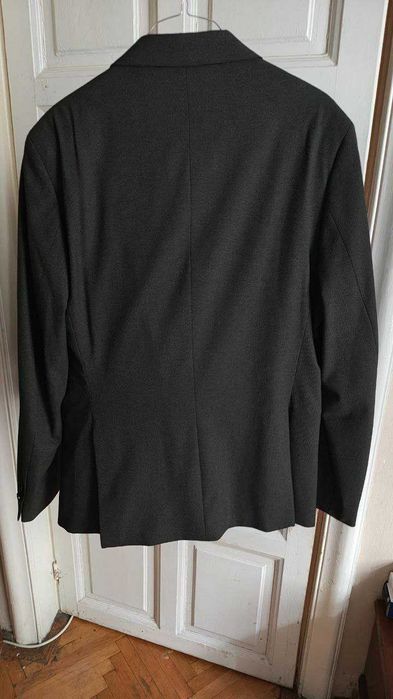 Costum MNG Slim Fit Stretch - marime M/48 - Culoare gri sare-piper