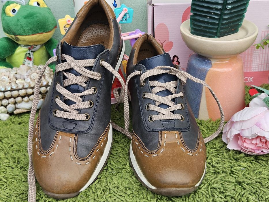 Rieker мъжки обувки от кожа N40