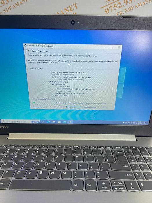 NDP Amanet NON-STOP Bld.Iuliu Maniu 69 LAPTOP LENOVO (39876)