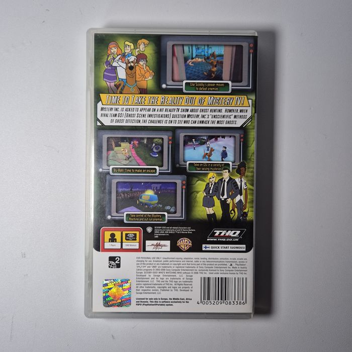 Joc PSP Scooby-Doo! Who's Watching Who - Full Box
