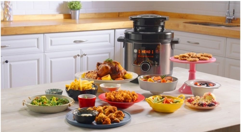 Oala sub presiune electrica Tefal Turbo Cuisine & Fry CY778830