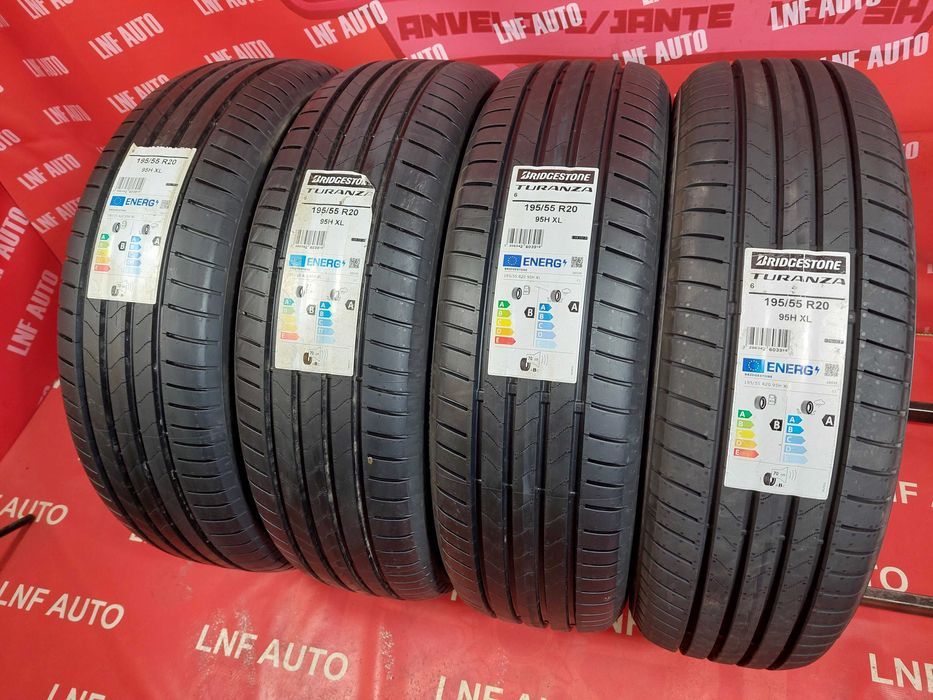 4 Anvelope de VARA - 195/55/20 - BRIDGESTONE NOU - DOT 2023 !! SUPER PRET !