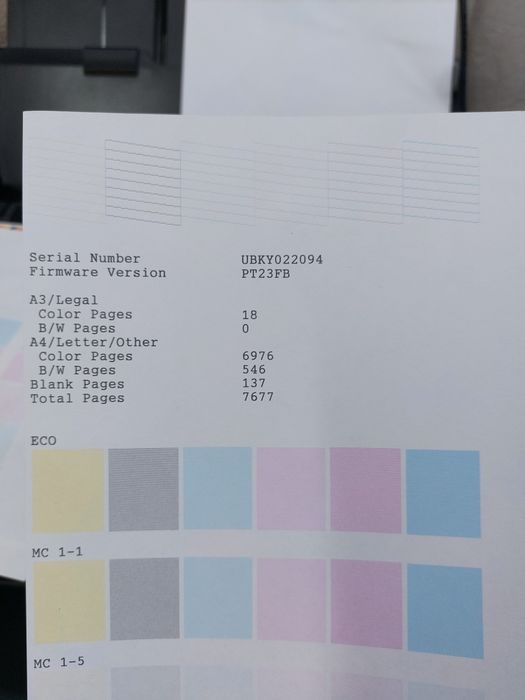 EPSON L1800 А3
6 цветный струйный принтер