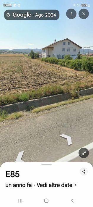 Vând teren 5000 mp la E85 Faraoani Bacău