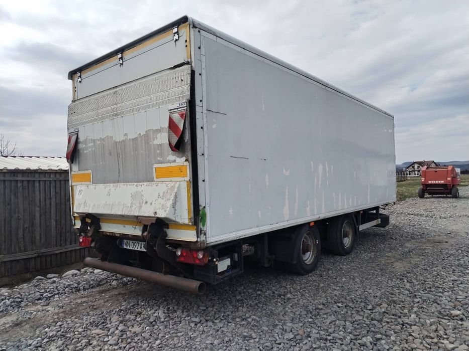 Remorca Tandem 11 t, 2012 ,duba tego 7,3m, lift , Apicol
