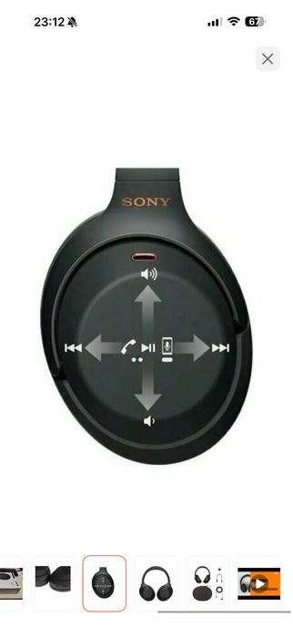 Продам наушники sony WH-1000XM4