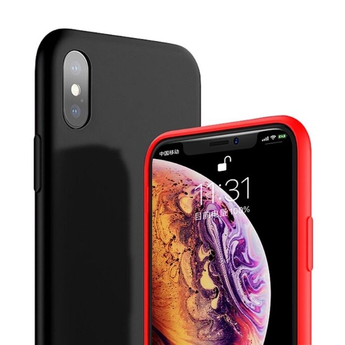 Iphone X XS XS MAX - Husa Slim Liquid Case cu Inside Fin