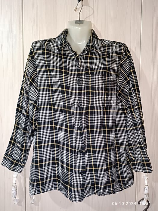 Рубашка в клетку Waikiki. Новая. Размер оверсайз. От 44 до 50 размер