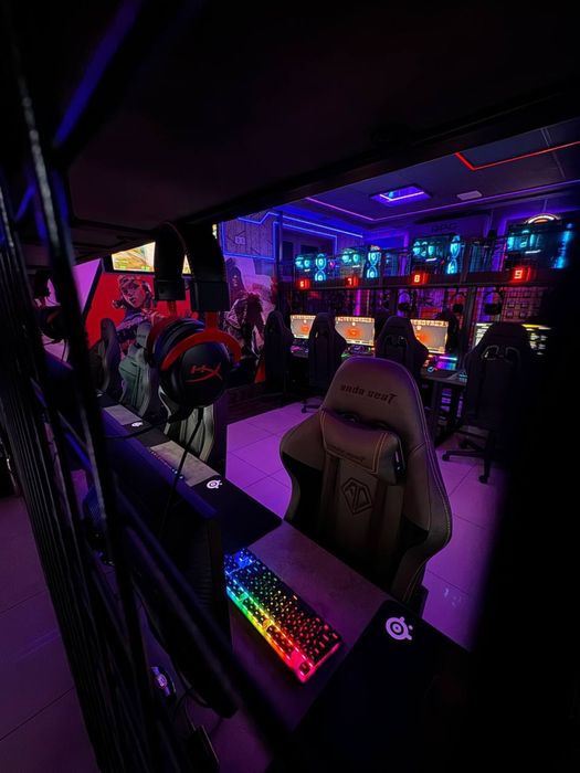 Компьютерный клуб под ключ отделка и ремонт