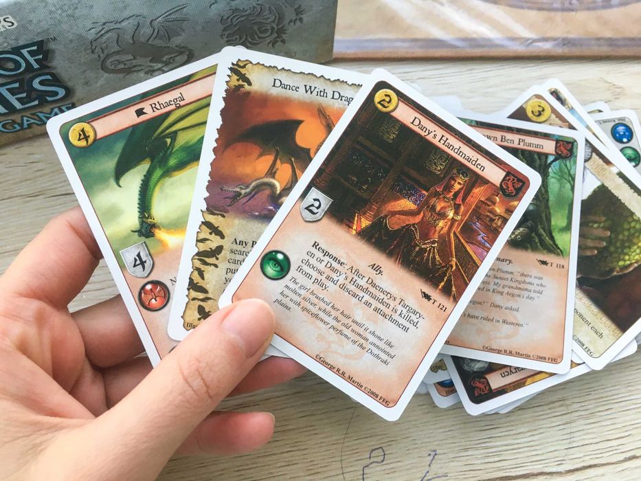 Игра на тронове: Играта на карти (първо издание)