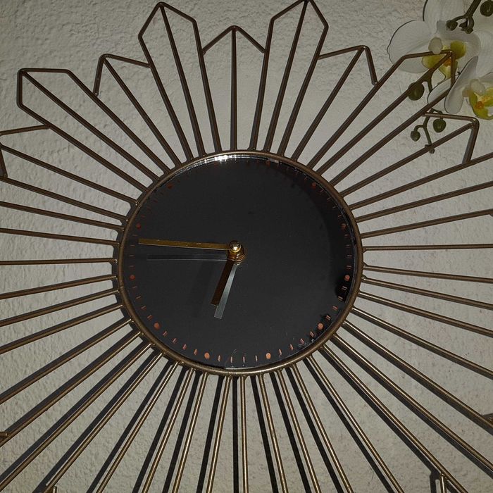 Ceas soare bronz, oglinda, decor interior TRANSPORT GRATUIT