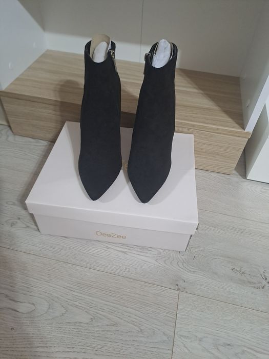 Botine negre elegante
