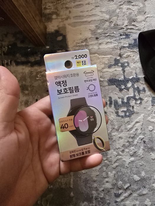 Galaxy watch 4 ремешок и стекло защитное