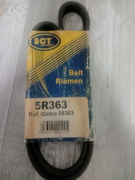 Ремень SCT генератора/помпы — 5R363