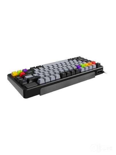 Rapoo ESK750-75 Black Grey игровая клавиатура