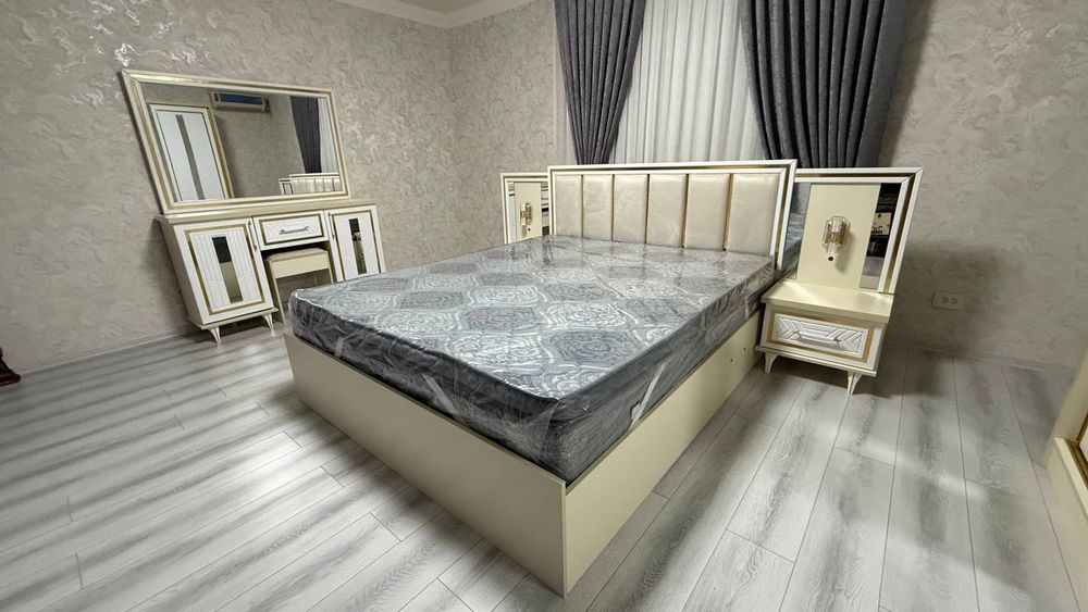 Spalni kamplekt arzon mebeldan xarid qiling