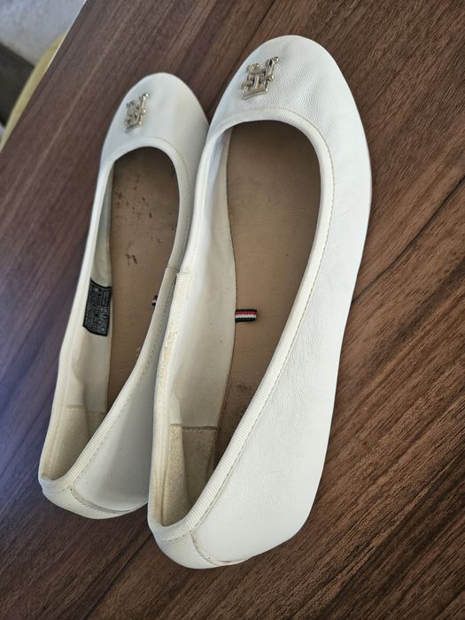 Vand balerini piele Tommy Hilfinger 36