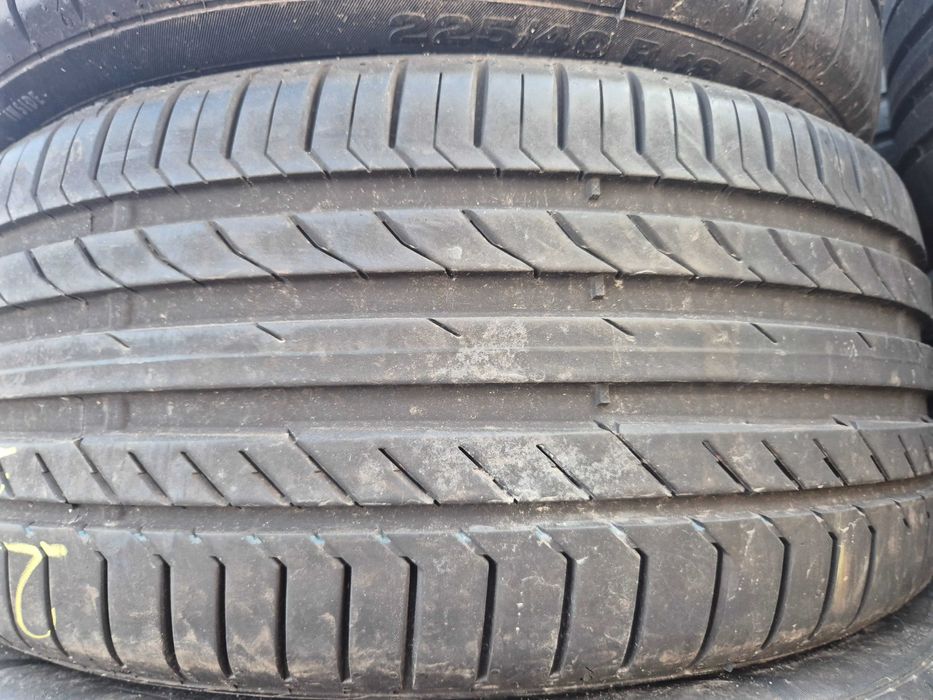 2 Anvelope de VARA - 225/40/18 - Continental - CA UNELE NOI - DOT 2024