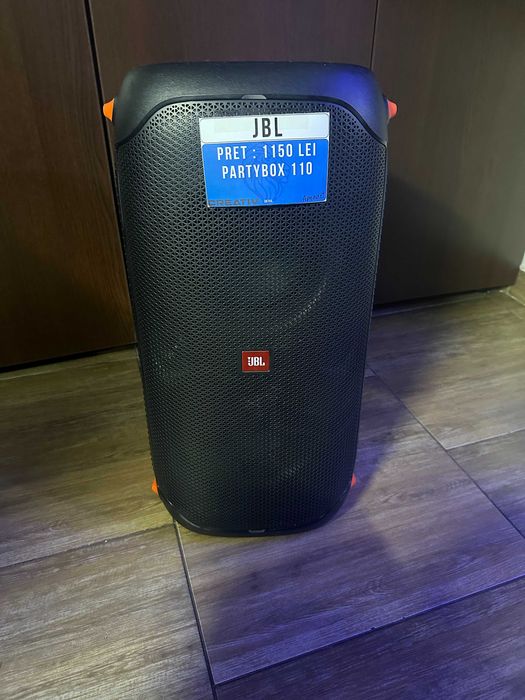 BOXA JBL / PARTYBOX 110 / CreativAmanet