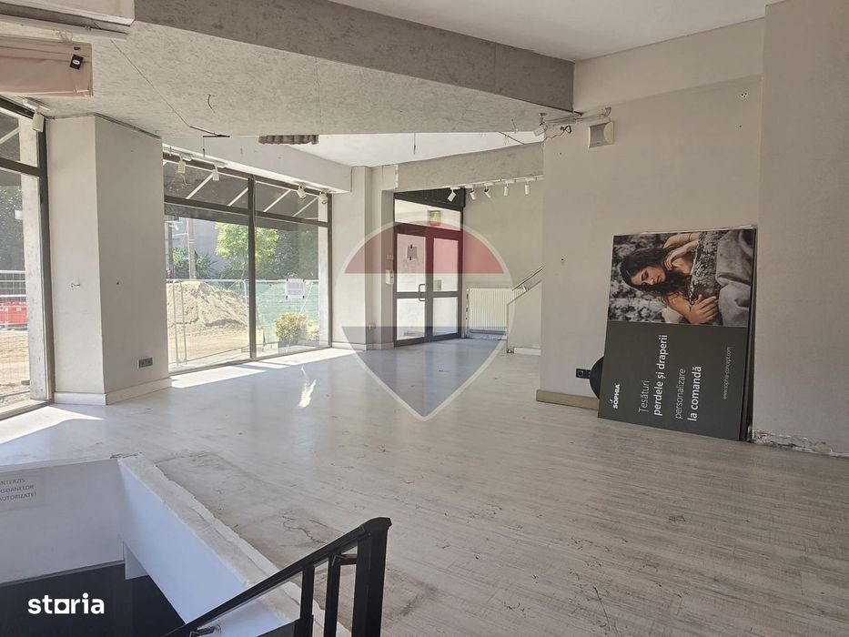 DE INCHIRIAT Spațiu comercial 230 mp S+P+E1+M Dinicu Golescu