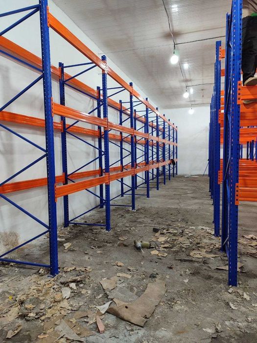 Складской стеллаж, Склад стеллаж, паллетный стеллаж, металл. стеллаж