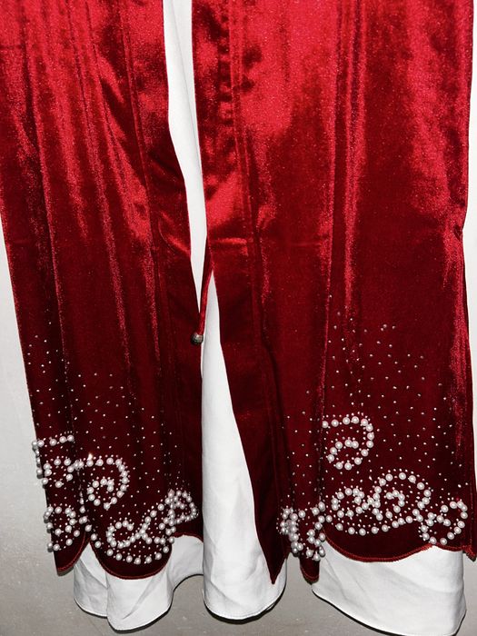 Этно платье с накидкой