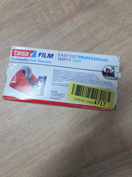 Tesa Easy Cut® Dispenser profesional pentru scotch la birou