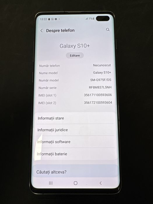 Samsung Galaxy S10 Plus Dual Sim 128GB  ID-XXL7483
