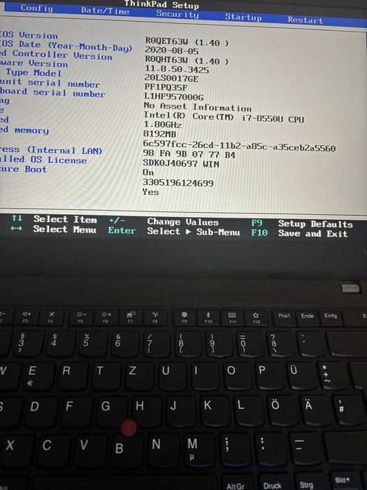 Lenovo L480• i7-8550U• Cellular Sim• SSD 256gb• Bateria 5 ore• geanta noua