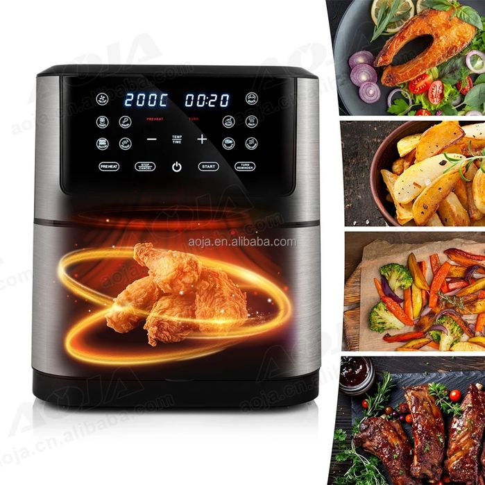 (Sf-56) DUVEL DL-230 PRO MAX 9L – мощный аэрогриль с двойным нагревом