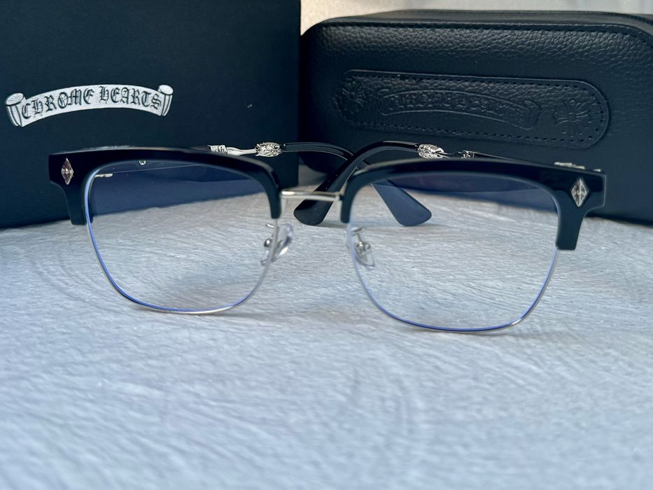 Очила за компютър Диоптрични рамки прозрачни слънчеви chrome hearts