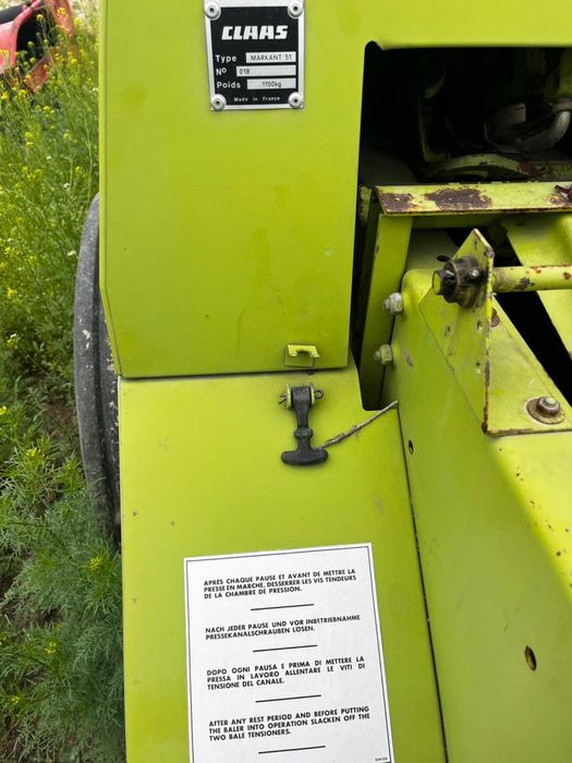 Пресс подборщик Claas markant 51